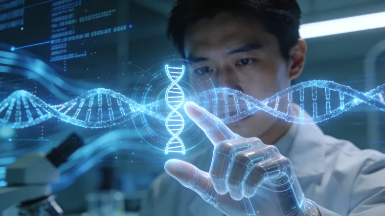 遗传性卵巢癌基因检测核心流程示意图