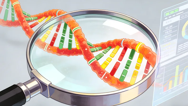 白血病基因检测核心流程示意图