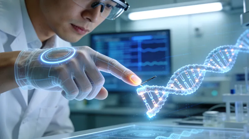 胃癌基因检测核心流程示意图