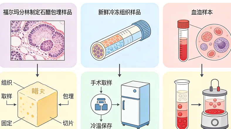 膀胱癌基因检测办理流程示意图