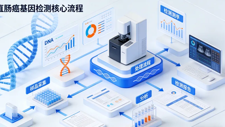 白血病基因检测样本采集示意图