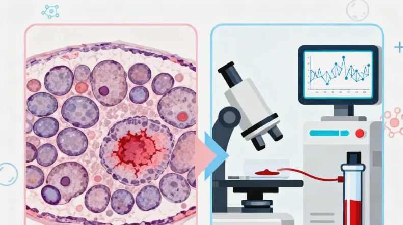 子宫内膜癌基因检测全流程示意图