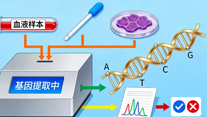 宫颈细胞正常、病变与基因甲基化关系图解