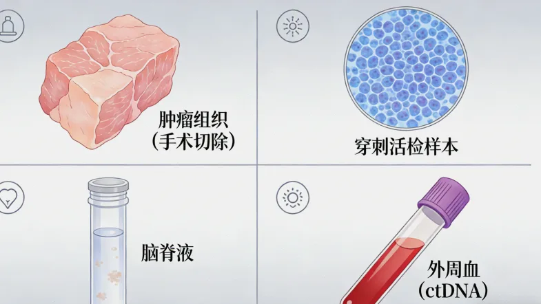 宫颈细胞采样操作演示图