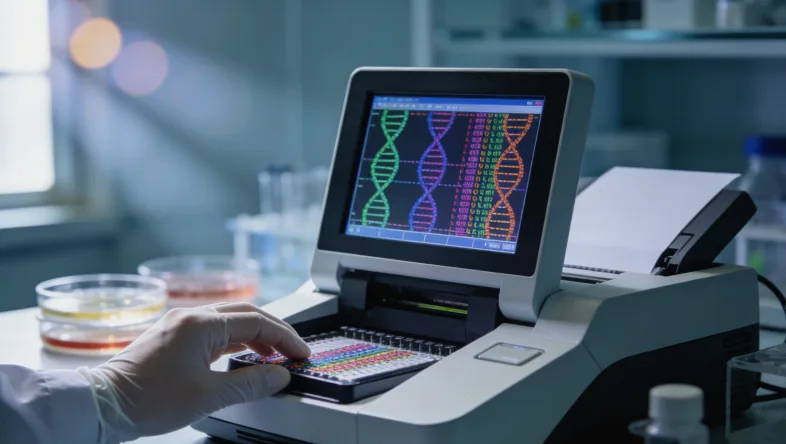 前列腺癌基因检测核心基因示意图