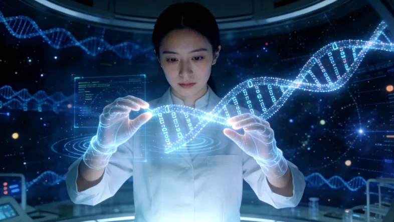 脑胶质瘤基因检测核心流程示意图