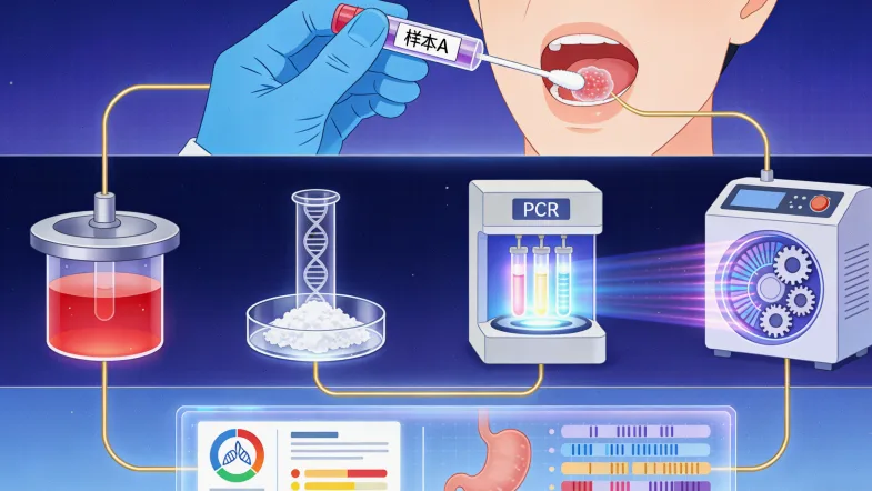 肿瘤组织与尿液样本采集方式对比