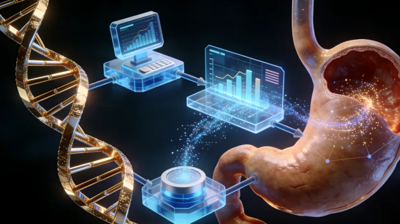 食管癌基因检测样本类型示意图