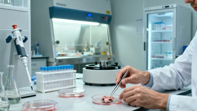 胃癌基因检测样本采集示意图