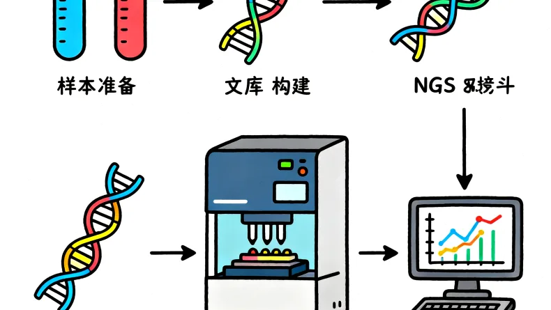 高通量测序实验室工作场景