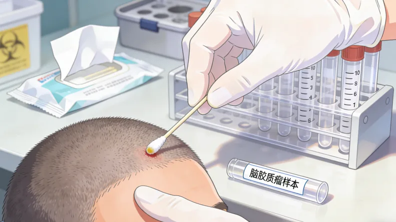 正规宫颈采样操作过程图示