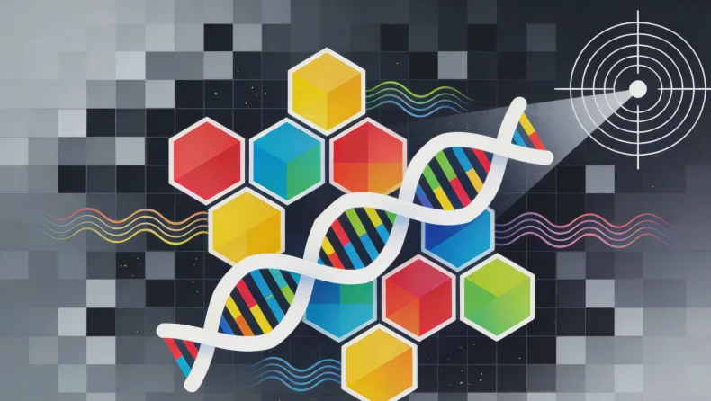 肠癌基因检测核心靶点示意图