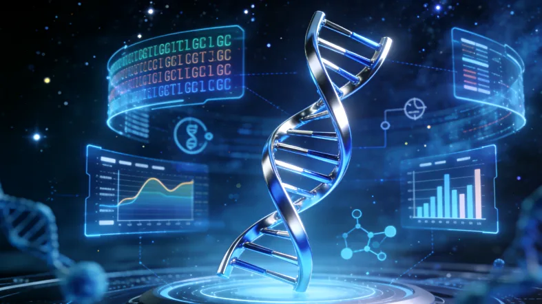 肝癌基因检测原理示意图