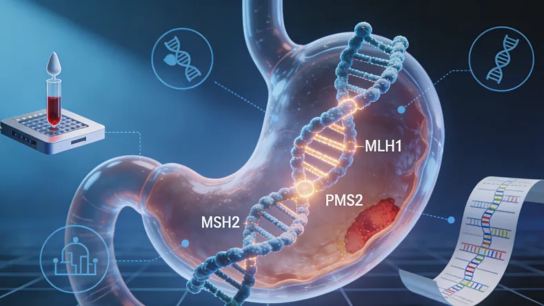 实验室技术人员进行基因测序操作