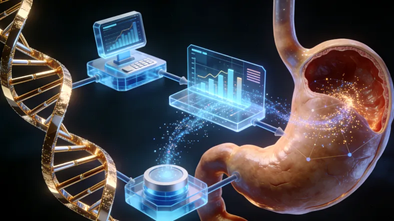 子宫内膜癌基因检测流程示意图