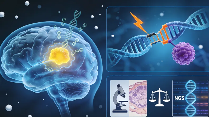 宫颈细胞正常与病变基因对比图