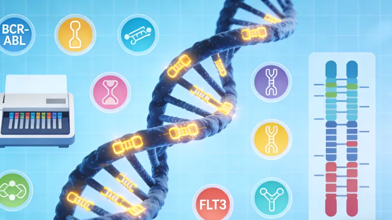 脑胶质瘤基因检测核心项目关系图