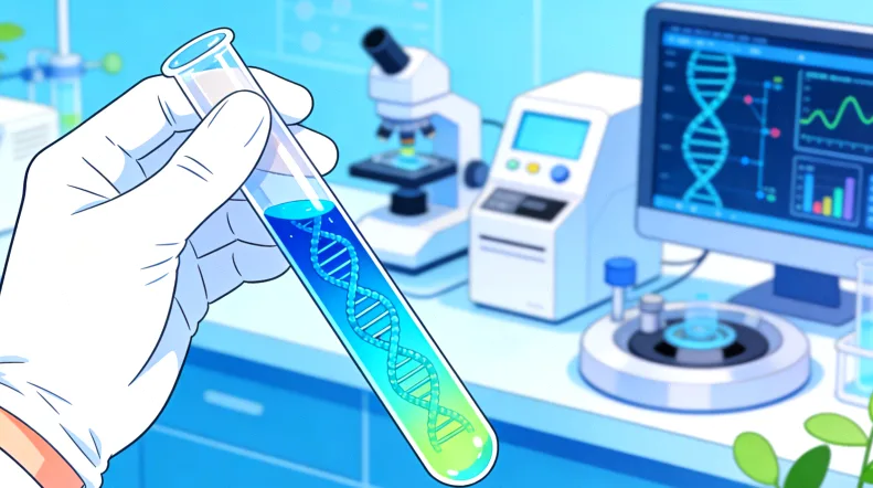 高通量测序（NGS）实验室工作场景