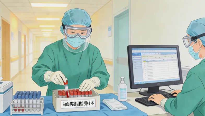 肿瘤组织样本与病理切片示例