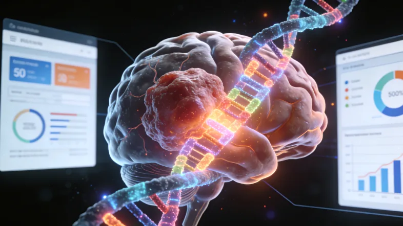 鼻咽癌基因检测核心靶点示意图