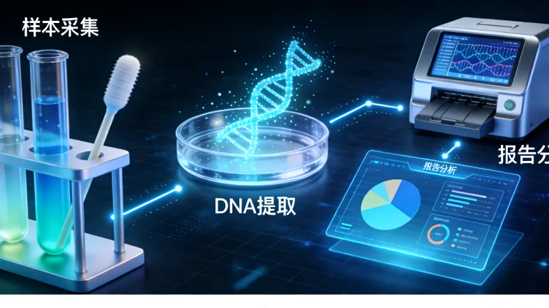 基因检测报告关键部分解读图示