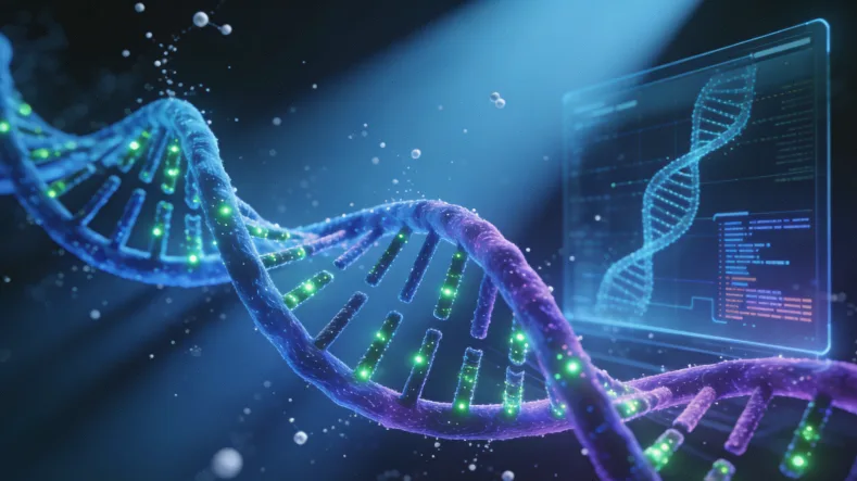 遗传咨询师与女性进行检测前沟通