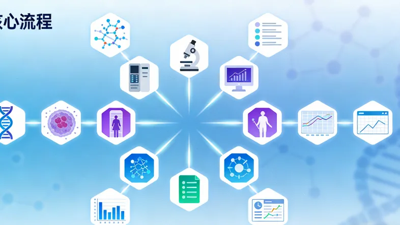 血液肿瘤基因检测全流程示意图