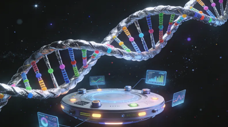 白血病基因检测实验室工作场景