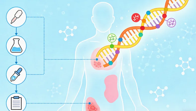 BRCA基因工作原理卡通示意图