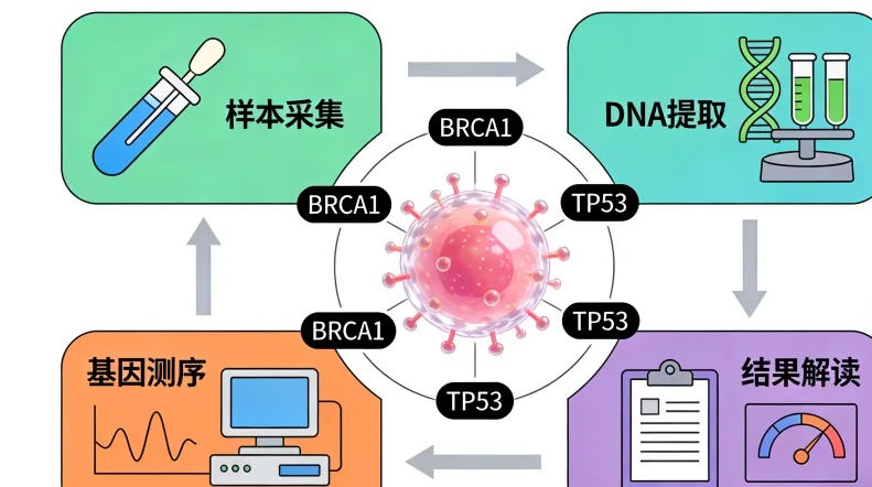 基因检测报告关键部分示例