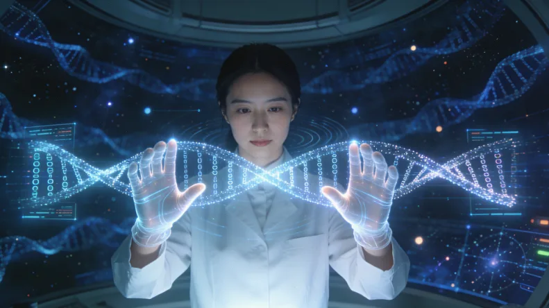 基因检测报告关键指标示意图