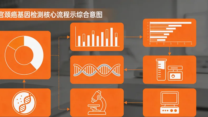 基因检测报告关键部分示例图