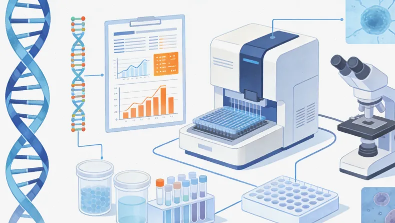 基因检测报告关键信息标注示例