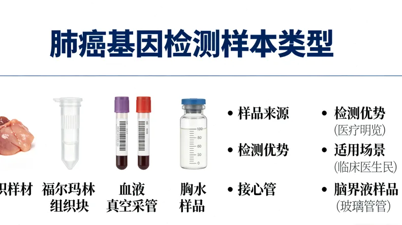 组织活检与液体活检流程对比图