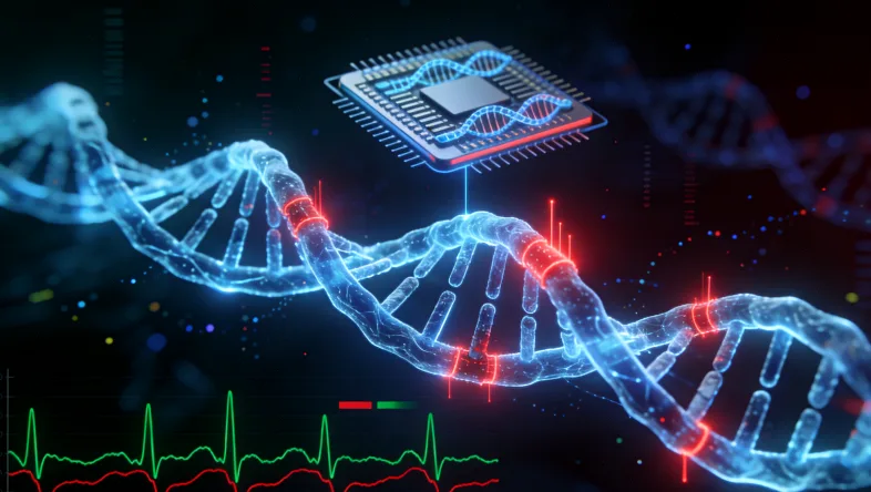 基因检测报告核心指标示意图