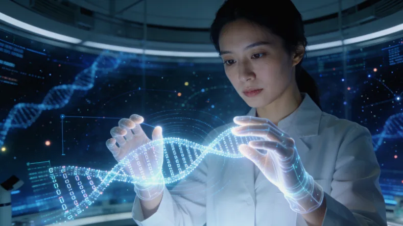 基因检测报告关键指标示意图