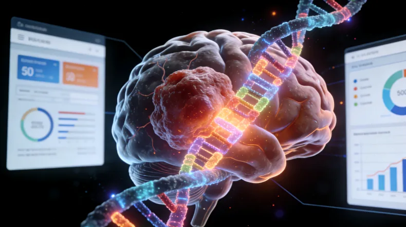 基因检测报告关键指标示意图