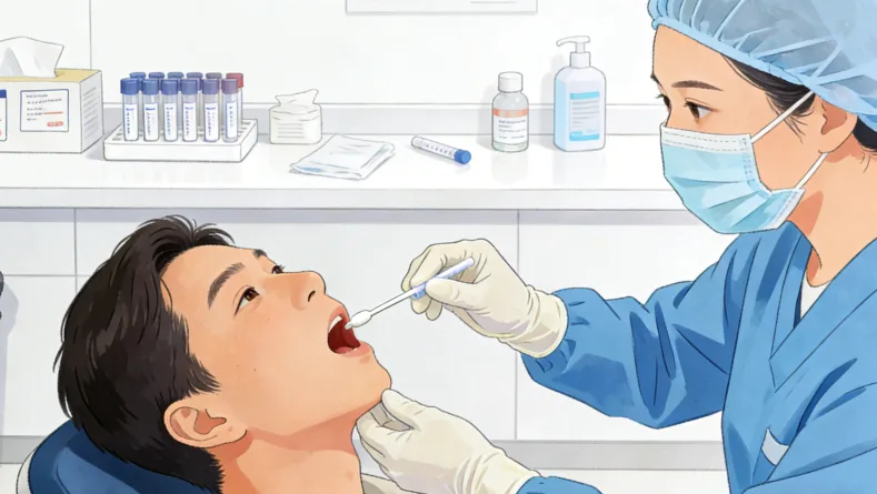 DNA双螺旋与修复蛋白示意图