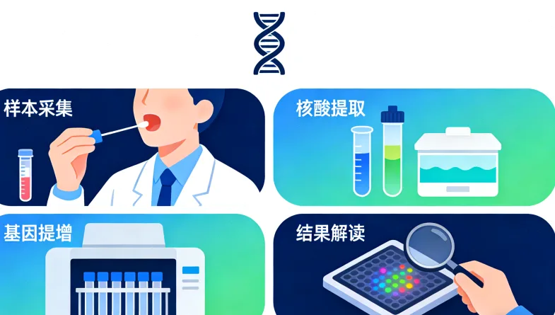 临床基因检测实验室内部工作环境