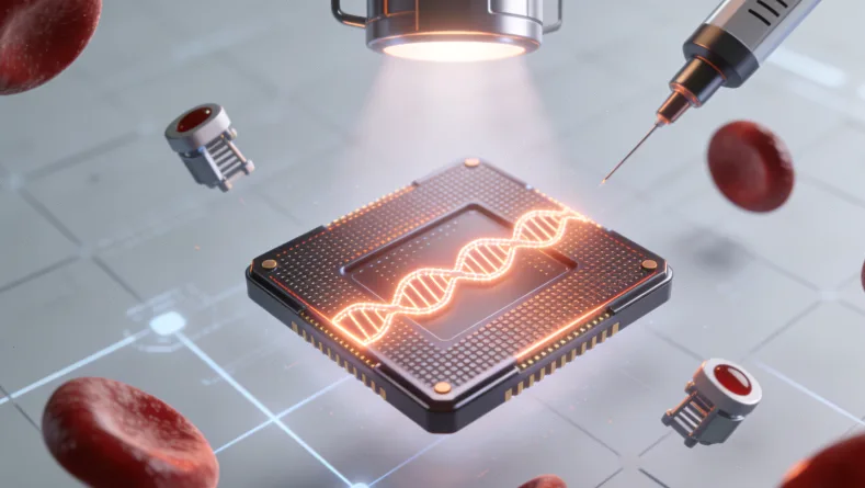 胃癌基因检测两种主要样本类型示意图