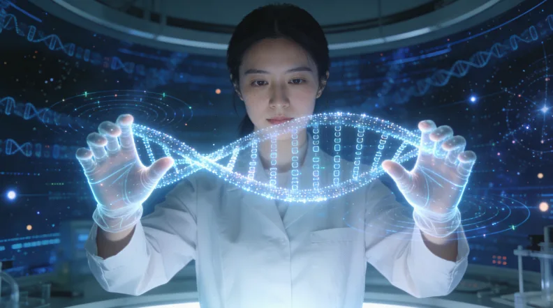 HER2基因扩增FISH检测示意图