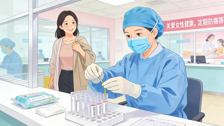 胃癌新靶点检测原理示意图