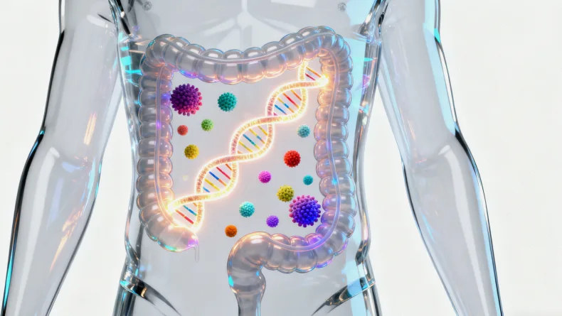 肿瘤组织切片与基因检测流程关联图
