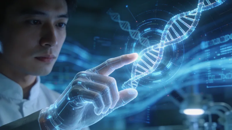 EGFR基因突变常见类型示意图