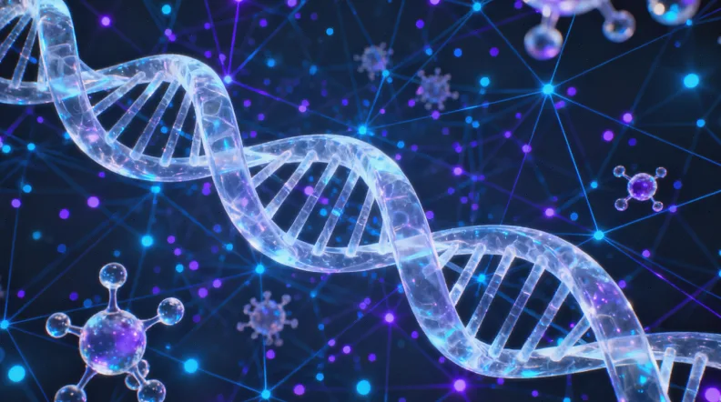 基因检测报告关键指标示意图