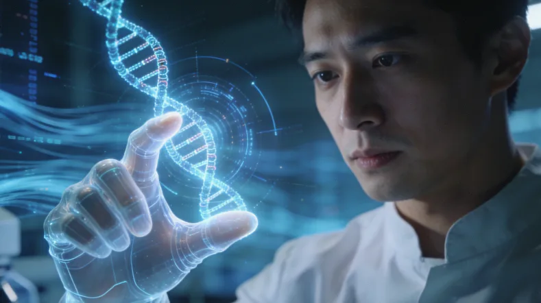 基因检测实验室工作流程简图