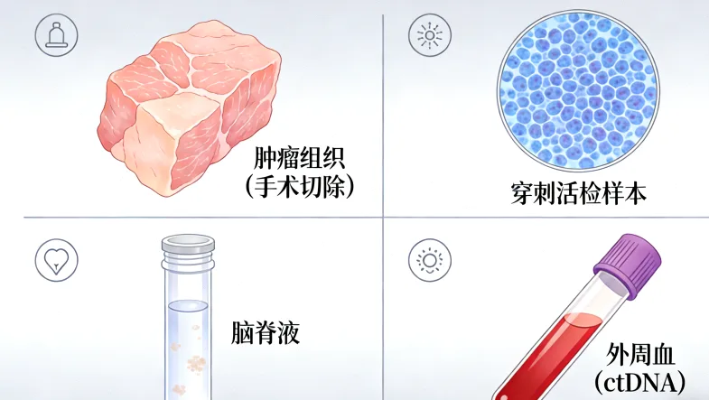 基因检测报告关键指标示意图