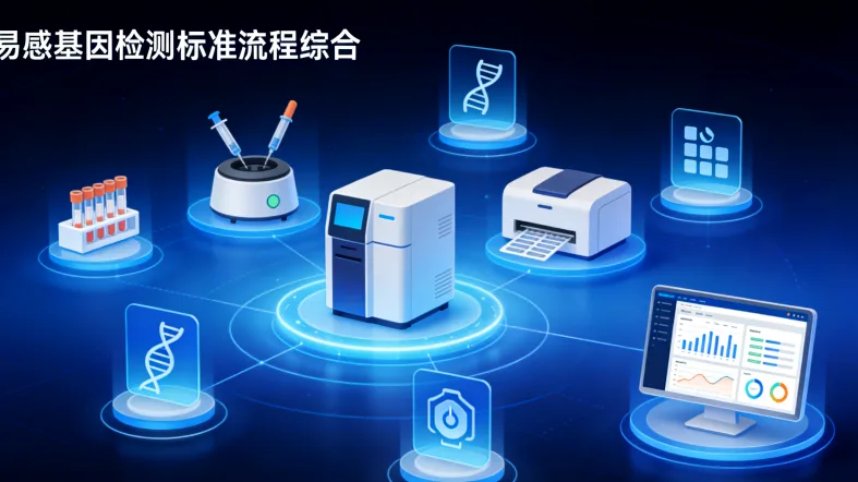 病理切片制作与检测流程简图