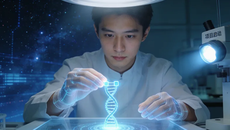 基因检测报告关键指标示意图