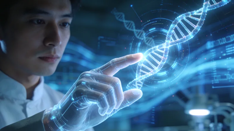 基因检测辅助乳腺癌治疗决策示意图